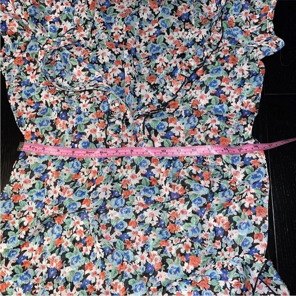 Janette Fashion Sheer  FLORAL DRESS - Size S - Picture 10 of 11